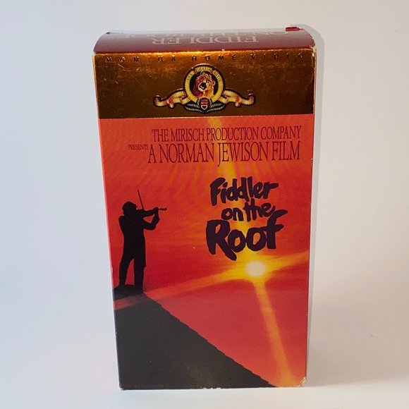 Vintage MGM VHS Tapes Fiddler on the Roof 1971 Movie Video Collectible - Picture 1 of 7